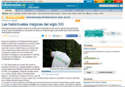 Habichuelas máginas del siglo XXI - Ignacio Solano en el Diario Información