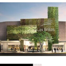 Jardín vertical más grade de Bolivia, Las Brisas